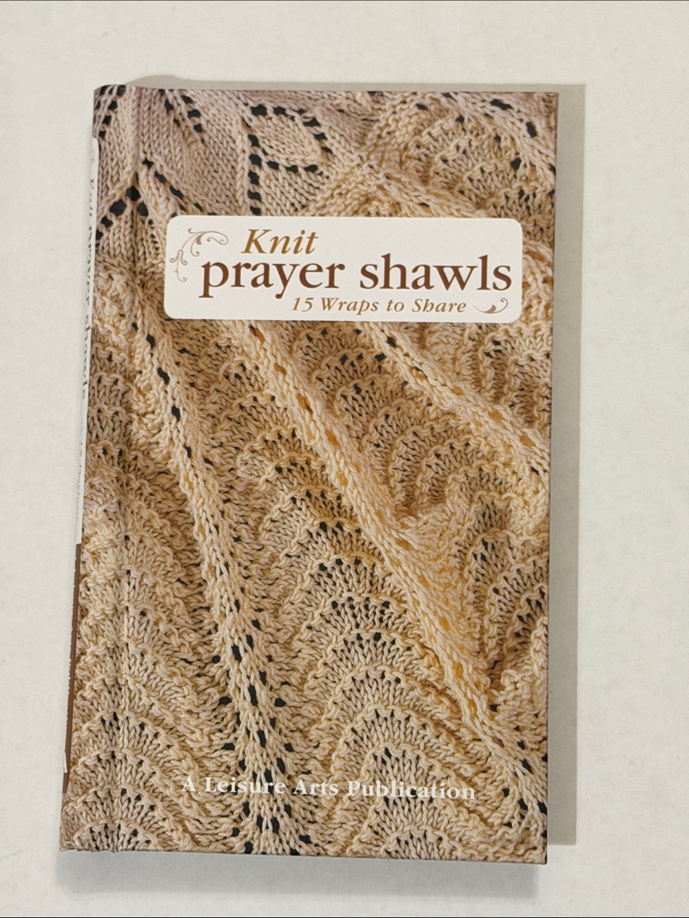 Prayer Shawls Knitting Pattern Book 15 designs to make